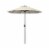 California Umbrella Market Patio Umbrella With Auto Tilt and Crank Lift - Antique Beige/Bronze Perspective: front