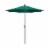 California Umbrella Market Patio Umbrella With Auto Tilt and Crank Lift - Aztec/Hammertone Grey Perspective: front