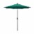 California Umbrella Market Patio Umbrella With Auto Tilt and Crank - Spectrum Aztec/Bronze Perspective: front