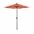 California Umbrella Market Patio Umbrella With Auto Tilt and Crank - Dolce Mango/Bronze Perspective: front