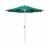 California Umbrella Market Patio Umbrella With Auto Tilt and Crank Lift - Aztec/Matted White Perspective: front