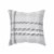 Astella Pacifica Tartan Accent Throw Pillow - Charcoal Perspective: front