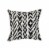 Pacifica Fire Island Charcoal Accent Throw Pillow by Astella Perspective: front