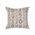 Pacifica Fire Island Hemp Accent Throw Pillow by Astella Perspective: front