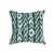 Astella Pacifica Accent Throw Pillow - Fire Island Jade Perspective: front
