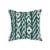 Astella Pacifica Accent Throw Pillow - Fire Island Jade Perspective: front