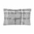 Astella Pacifica Tartan Lumbar Throw Pillow - Charcoal Perspective: front