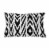 Astella Pacifica Fire Island Lumbar Throw Pillow - Charcoal Perspective: front