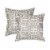 Pacifica Roland Hemp Accent Throw Pillow by Astella Perspective: front