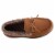 Isotoner® Men's Microsuede Moccasin with Berber Spill - Tan Perspective: front