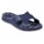 Totes Everywear Ara Cross Slide Women's Sandals - Navy Blue Perspective: front
