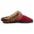 Isotoner® Ada Hoodback Chili Microsuede Women's Slippers Perspective: front