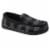 Isotoner­® Black Buffalo Plaid Moccasin (Medium) Perspective: front