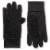Isotoner® Men's Recycled Knit Gloves - Black Perspective: front
