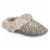 Isotoner® Samantha Sweat Knit Hoodback Slippers - White Perspective: front