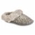 Isotoner® Samantha Sweater Knit Hoodback Slipper - Ash Perspective: front
