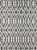 Backyard Bungalow Dania Khloe Indoor/Outdoor Rug - Black-White Perspective: front