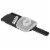 Home Basics Plastic Mandolin Slicer with Handle, Black Perspective: front