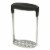 Home Basics Stainless Steel Potato Masher, Silver Perspective: front
