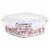Michael Graves Design 40 oz High Borosilicate Glass Food Storage Container with  Rubber Seal Perspective: front