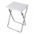 Home Basics Multi-Purpose Foldable Table, White Perspective: front