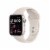 Apple Watch SE GPS 40mm Starlight Aluminum Case with Starlight Sport Band - S/M Perspective: front