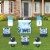 Big Dot of Happiness It's a Boy - Outdoor Lawn Decor - Blue Baby Shower Yard Signs - Set of 8 Perspective: front