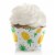 Big Dot of Happiness Tropical Pineapple - Summer Party Decor - Party Cupcake Wrappers - 12 Ct Perspective: front