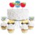 Big Dot of Happiness Back to School Cupcake Toppers First Day of School Treat Picks 24 Ct Perspective: front