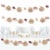 Big Dot of Happiness Friends Thanksgiving Feast Party Decor Clothespin Garland Banner 44 Pc Perspective: front