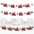 Big Dot of Happiness Railroad Party Crossing Train DIY Decor Clothespin Garland Banner 44 Pc Perspective: front