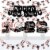 Big Dot of Happiness Rose Gold Happy New Year Decor Party Supplies Kit Doterrific Bundle Perspective: front