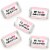 Big Dot of Happiness Be My Galentine - Mini Candy Bar Wrapper Valentine's Party Favors 40 Ct Perspective: front