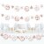 Big Dot of Happiness It's Twin Girls - Baby Shower DIY Decor Clothespin Garland Banner 44 Pc Perspective: front