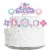 Big Dot of Happiness Scoop Up the Fun Ice Cream - Birthday Decor Kit - Cake Topper Set 11 Pc Perspective: front