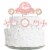 Big Dot of Happiness Swan Soiree - White Swan Birthday Cake Decor Kit - Cake Topper Set 11 Pc Perspective: front