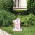 Big Dot of Happiness She's a Wild One - Outdoor Lawn Boho Floral Party Yard Sign - 1 Pc Perspective: front