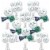 Big Dot of Happiness Par-Tee Time Golf - Centerpiece Sticks - Showstopper Table Toppers 35 Pc Perspective: front