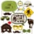 Big Dot of Happiness Sasquatch Crossing - Bigfoot Party or Birthday Photo Booth Props 20 Ct Perspective: front