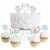 Big Dot of Happiness Medical School Grad - Cupcake Toppers Doctor Clear Treat Picks - 24 Ct Perspective: front