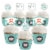 Big Dot of Happiness Medical School Grad Decor - Cupcake Wrappers & Treat Picks Kit 24 Ct Perspective: front