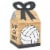 Big Dot of Happiness Bump, Set, Spike Volleyball Square Favor Gift Box Party Bow Boxes 12 Ct Perspective: front