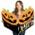 Big Dot of Happiness Jack-O'-Lantern Halloween - Kids Giant Greeting Card - Jumborific Card Perspective: front