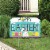 Big Dot of Happiness Hippity Hoppity Easter Bunny Party Yard Sign Lawn Decor Party Yardy Sign Perspective: front
