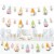 Big Dot of Happiness Easter Gnomes - Bunny Party DIY Decor Clothespin Garland Banner 44 Pc Perspective: front