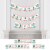 Big Dot of Happiness Colorful Floral Happy Mother's Day Bunting Banner Décor Perspective: front