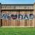 Big Dot of Happiness Happy Father's Day Party Decor - We Love Dad Outdoor Letter Banner Perspective: front