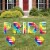 Big Dot of Happiness Love is Love - Pride - Lawn Decor Rainbow Yard Signs Pride Perspective: front