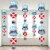 Big Dot of Happiness Railroad Party Crossing Train DIY Backdrop Hanging Vertical Decor 30 Pc Perspective: front