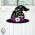 Big Dot of Happiness Happy Halloween - Hanging Witch Party Outdoor Front Door Decor 1 Pc Sign Perspective: front